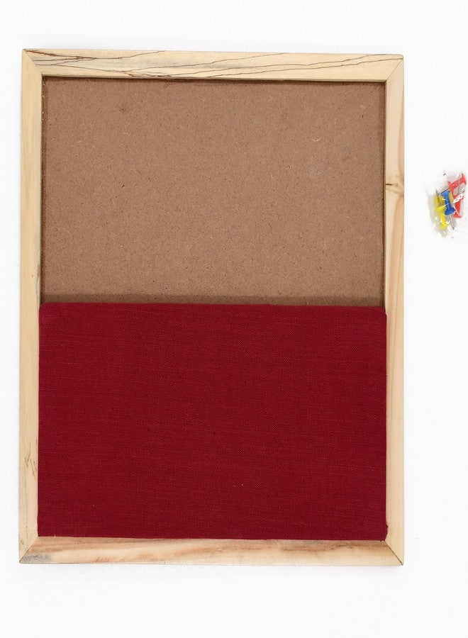 IVEI Wooden DIY Wooden Combination of Pin Board & Hobby Board for Painting - Bulletin Board - Wood Sheet for Painting, Craft, Decoupage, Resin Art Work & Decoration - Wine - Image 4